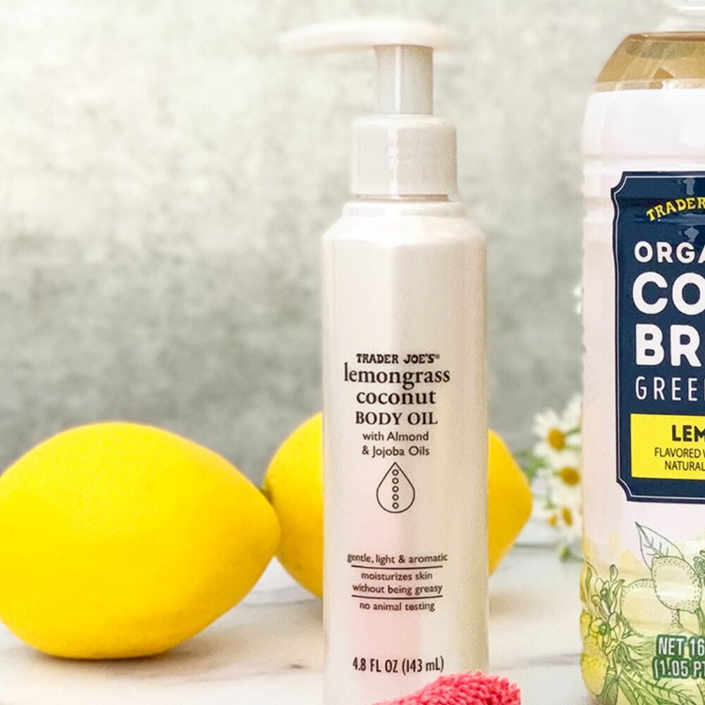 Trader Joe's Lemongrass Coconut Body Oil